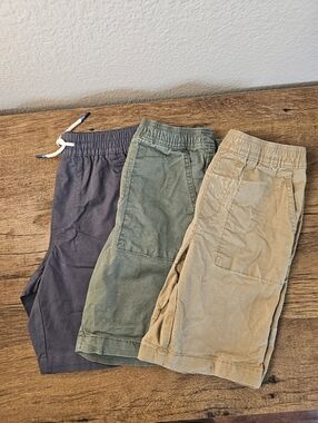SET OF 3 Boys Shorts Size 10/12